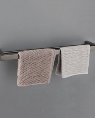 Rene Houtman Handdoekrek met Muurbevestiging | Gun Metal