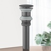 Click Afvoer zonder Overloop | Gun Metal