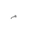 Slimline Wand Uitloop  | 25 cm | Geborsteld RVS