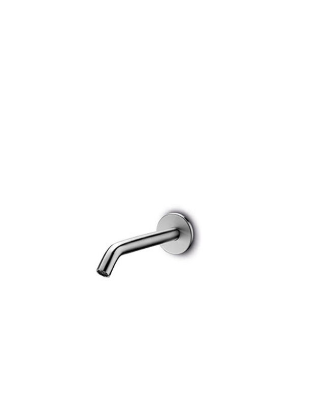 JEE-O Slimline Wand Uitloop | 25 cm | Geborsteld RVS