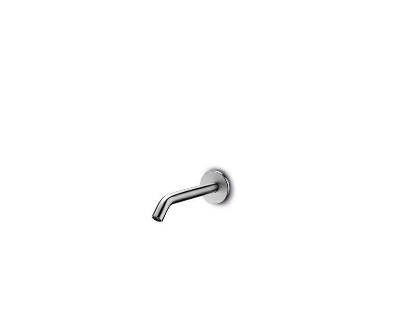 JEE-O Slimline Wand Uitloop | 25 cm | Geborsteld RVS