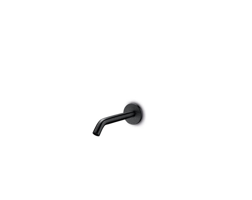 JEE-O Slimline Wand Uitloop | 25 cm | Mat Zwart