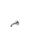 JEE-O Slimline Wand Uitloop  | 19 cm | Geborsteld RVS