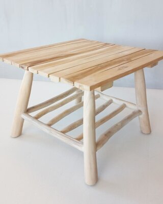 Bazar Bizar Island sidetable - Natural - 50 x 38 cm