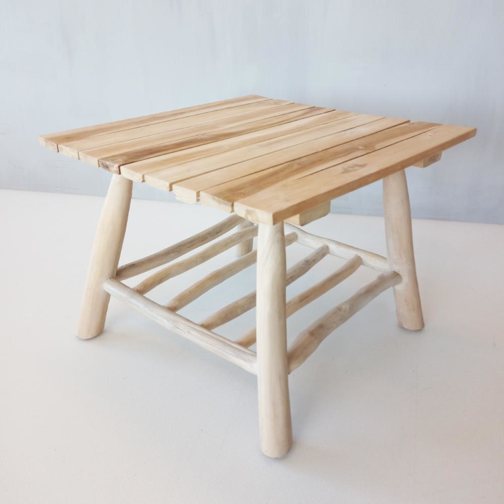 Bazar Bizar Island sidetable - Natural - 50 x 38 cm