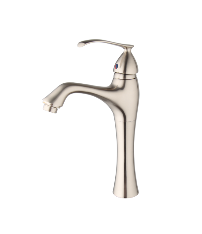 Rene Houtman Wastafelkraan klassiek - Geborsteld nikkel