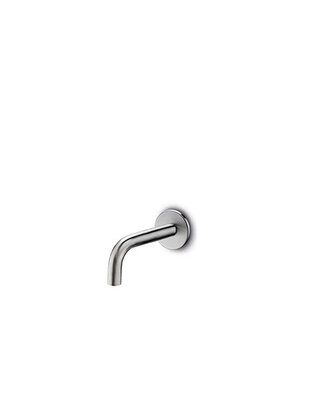 JEE-O Slimline Wand Uitloop | 90 Graden | 19 cm | Geborsteld RVS