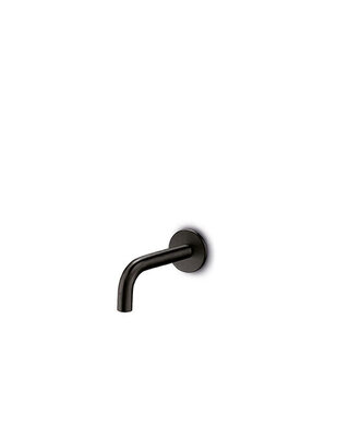 JEE-O Slimline Wand Uitloop | 90 Graden | 19 cm | Mat Zwart