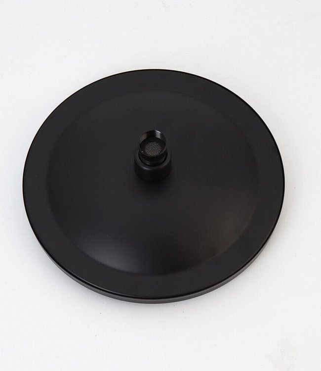 Rene Houtman Regendouche met ronde douchekop - Zwart