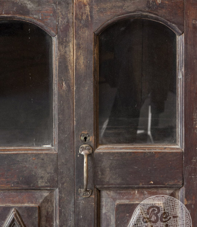 Be-Uniq Oud Vitrinekastje | India | H93 x B67 x D51 cm