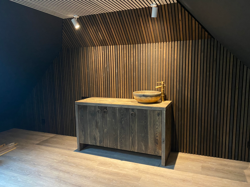 Rene Houtman Badkamermeubel Bert Oud Hout Wagonplanken – Kies Afmeting