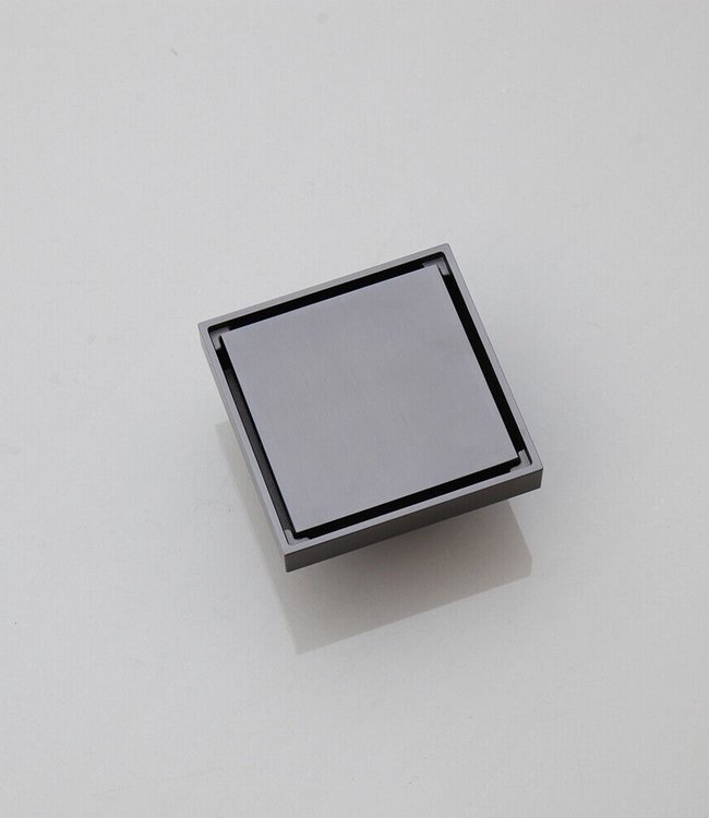 Rene Houtman Vierkante Doucheput | Gun Metal