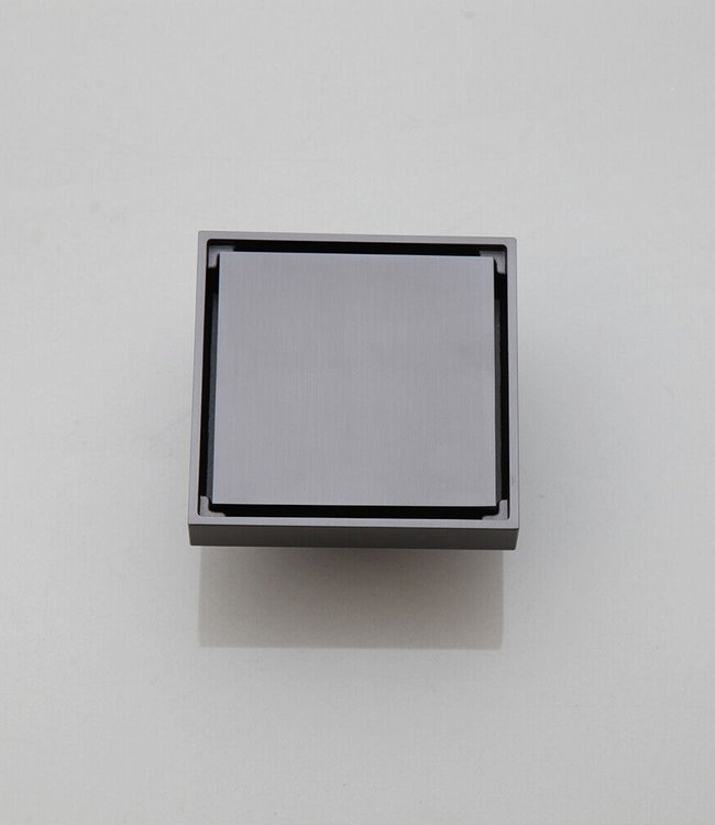 Rene Houtman Vierkante Doucheput | Gun Metal