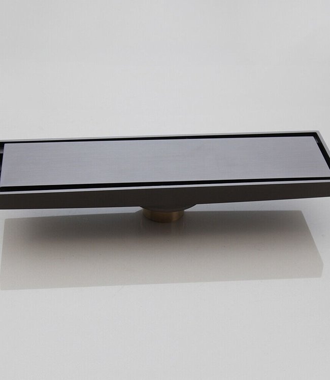 Rene Houtman Douchegoot met Stankafsluiter | Gun Metal