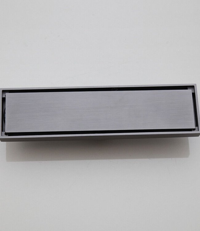 Rene Houtman Douchegoot met Stankafsluiter | Gun Metal