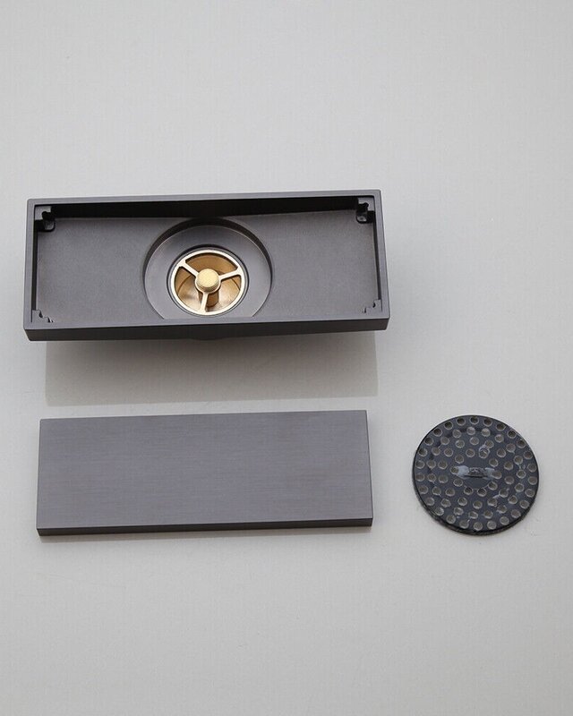 Rene Houtman Doucheput voor Badkamer | Gun Metal