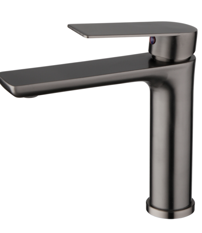 Rene Houtman Wastafelkraan | Gun Metal