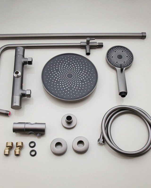 Rene Houtman Opbouw Regendouche | Gun Metal