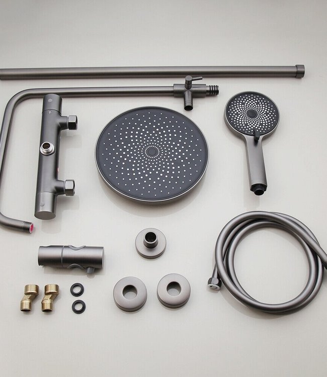 Rene Houtman Opbouw Regendouche | Gun Metal