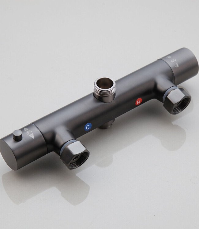 Rene Houtman Opbouw Regendouche | Gun Metal