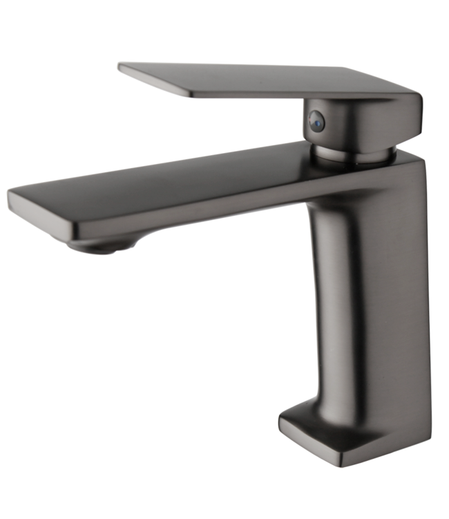 Rene Houtman Wastafelkraan | Mengkraan | Gun Metal