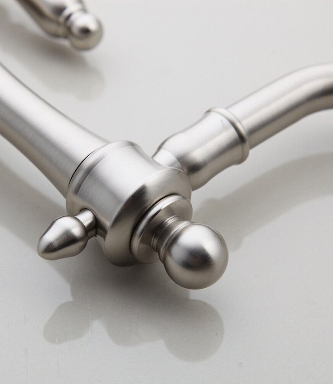 Rene Houtman Keuken Wastafelkraan | Geborsteld Nikkel