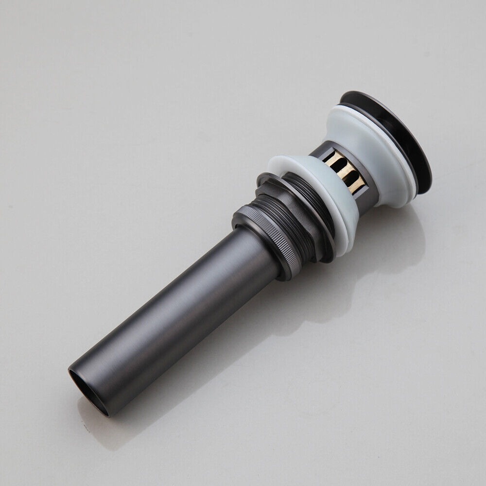 Rene Houtman Click Afvoer met Overloop Functie | Gun Metal