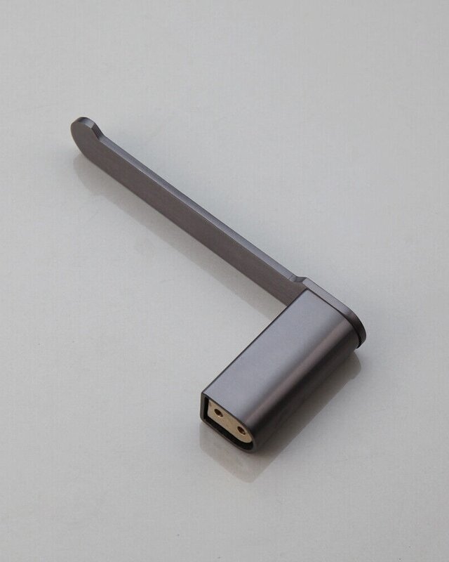 Rene Houtman Wc-rol Houder | Gun Metal