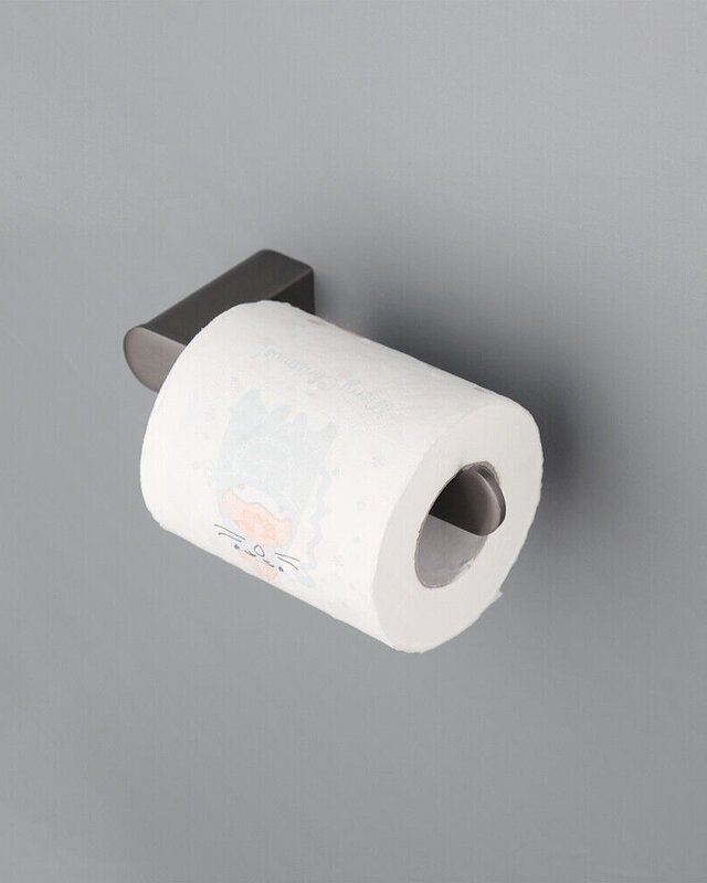 Rene Houtman Wc-rol Houder | Gun Metal