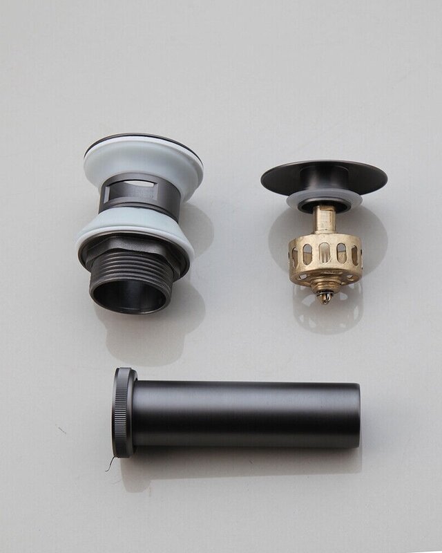 Rene Houtman Click Afvoer met Overloop Functie | Gun Metal