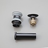 Rene Houtman Click Afvoer met Overloop Functie | Gun Metal Rene Houtman Click Afvoer met Overloop Functie | Gun Metal