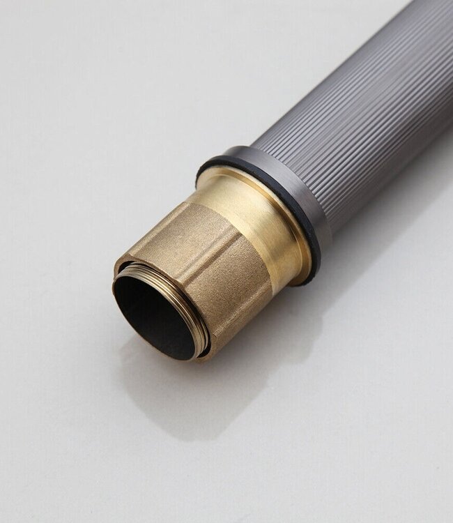 Rene Houtman Wastafelkraan | Mengkraan | Gun Metal