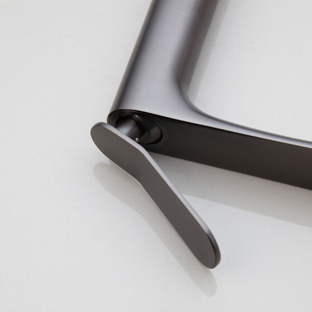 Rene Houtman Wastafelkraan | Hoog Model | Gun Metal