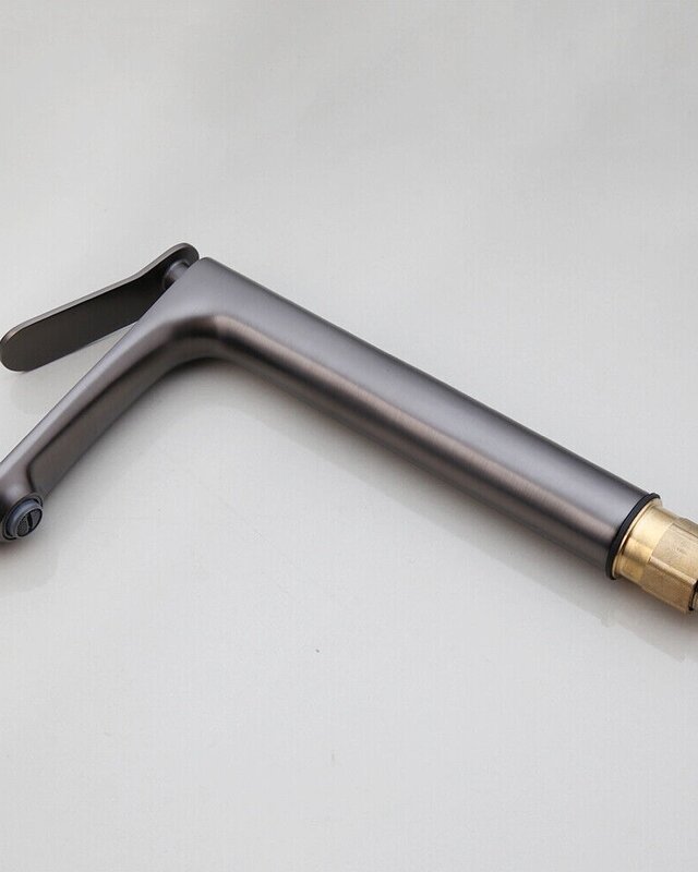 Rene Houtman Wastafelkraan | Hoog Model | Gun Metal