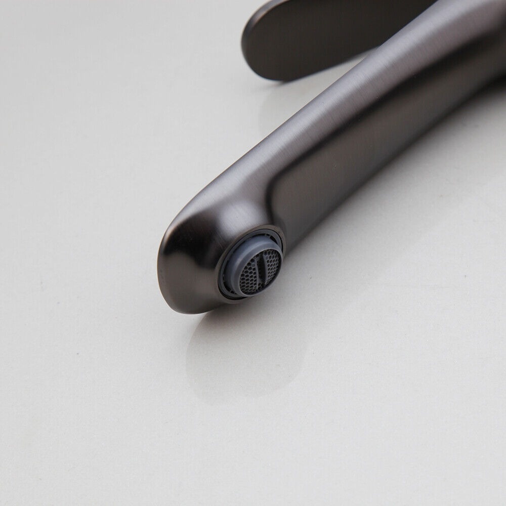 Rene Houtman Wastafelkraan | Hoog Model | Gun Metal