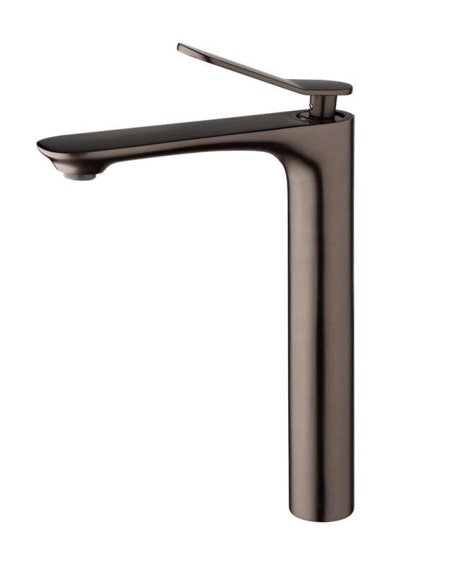 Rene Houtman Wastafelkraan | Hoog Model | Gun Metal