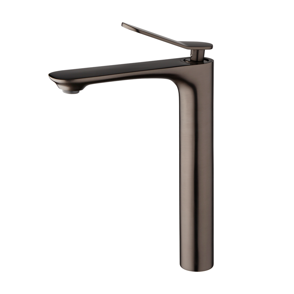 Rene Houtman Wastafelkraan | Hoog Model | Gun Metal