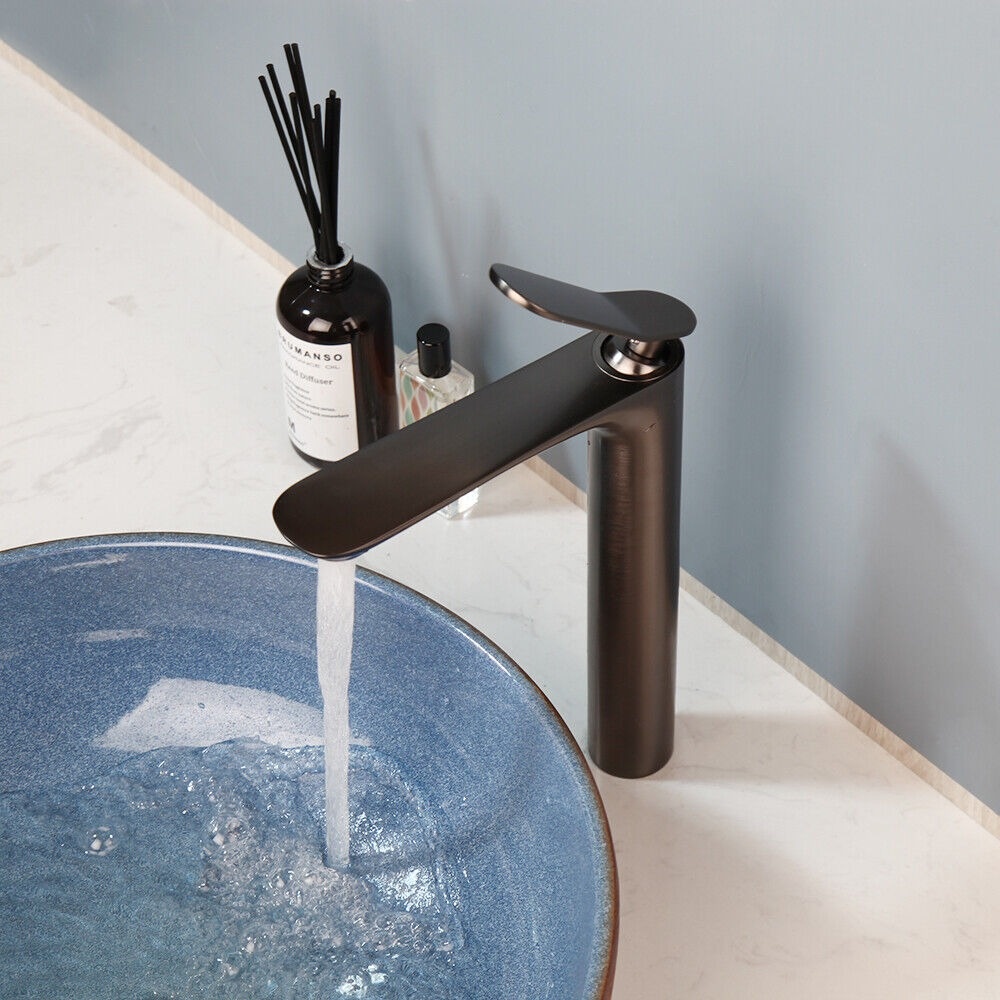 Rene Houtman Wastafelkraan | Hoog Model | Gun Metal