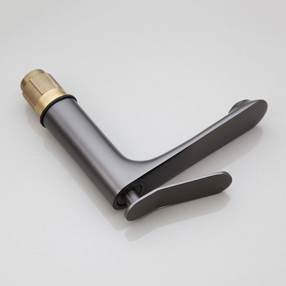 Rene Houtman Wastafelkraan | Gun Metal | Mengkraan | H16,5 cm