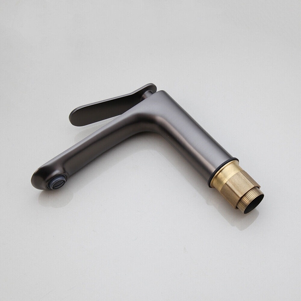 Rene Houtman Wastafelkraan | Gun Metal | Mengkraan | H16,5 cm