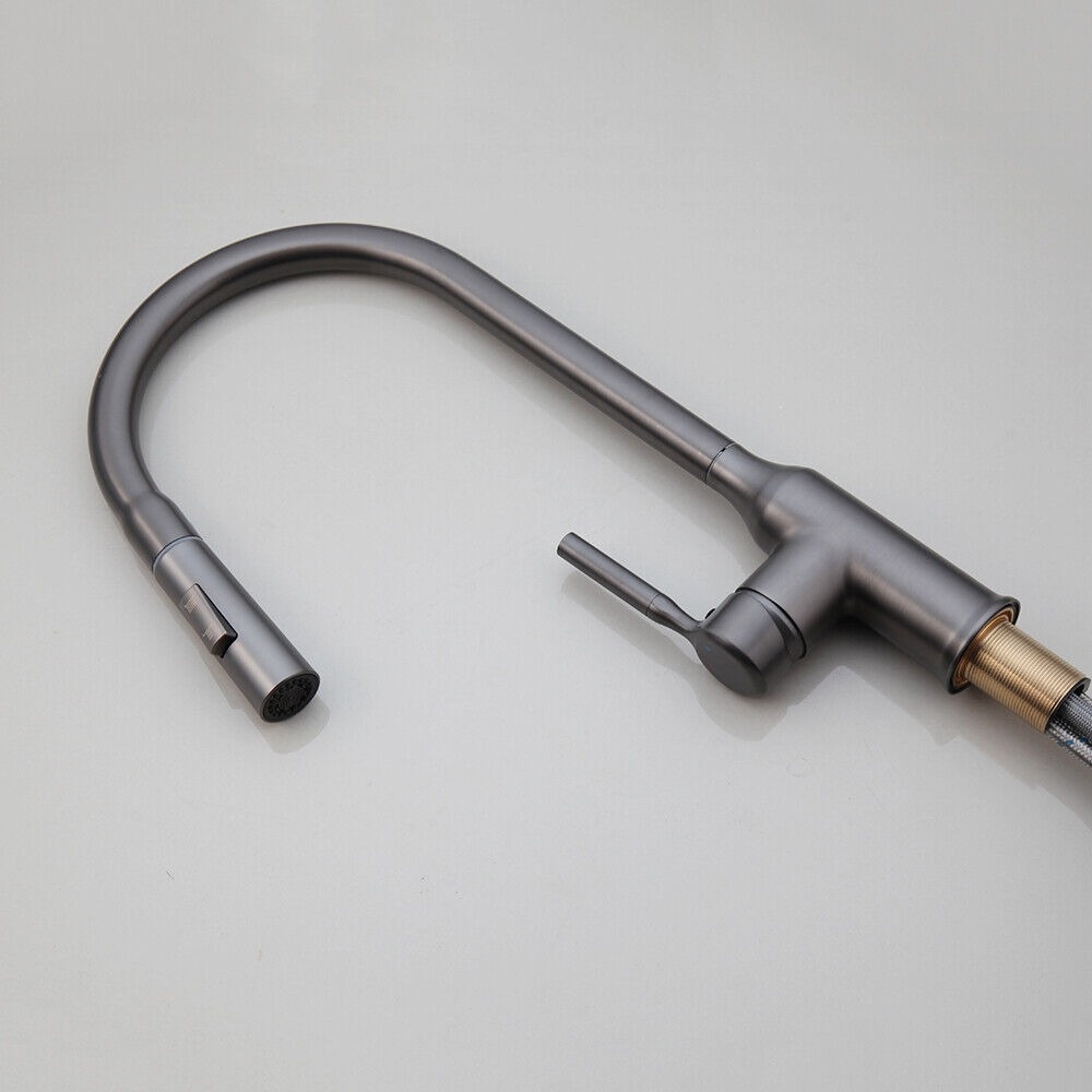 Rene Houtman Keukenkraan | Gun Metal | H43,5 cm