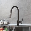 Keukenkraan | Gun Metal | H43,5 cm