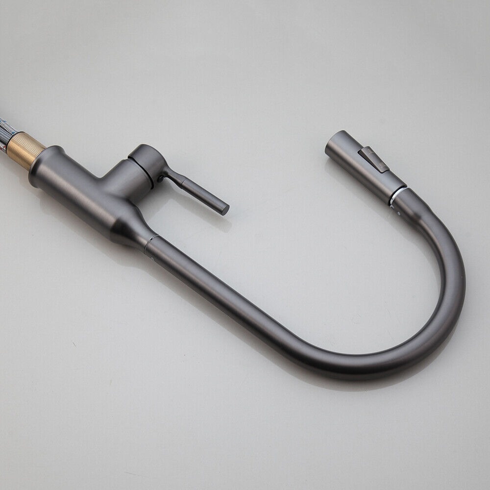 Rene Houtman Keukenkraan | Gun Metal | H43,5 cm