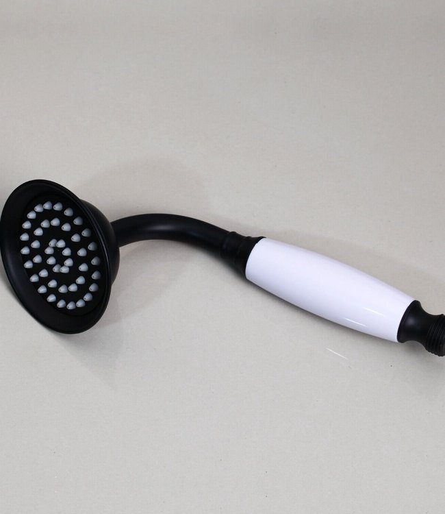 Rene Houtman Landelijke Zwarte Muurkraan Incl. Handdouche