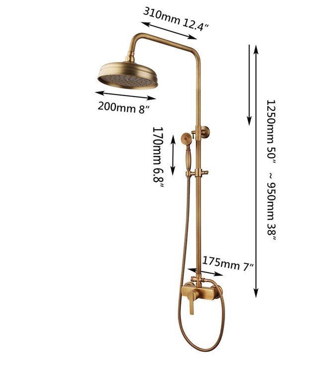 Rene Houtman Landelijke Opbouw Regendouche | Brons