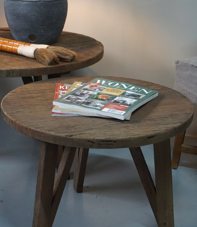 Rene Houtman Bijzettafel Set Van 2 - Dirty Grey B80xB60 cm