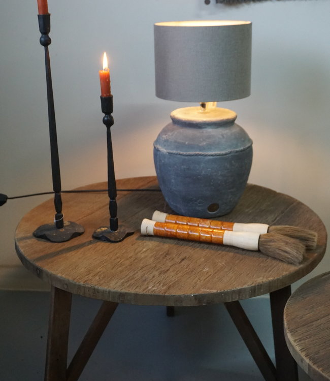 Rene Houtman Bijzettafel Set Van 2 - Dirty Grey B80xB60 cm