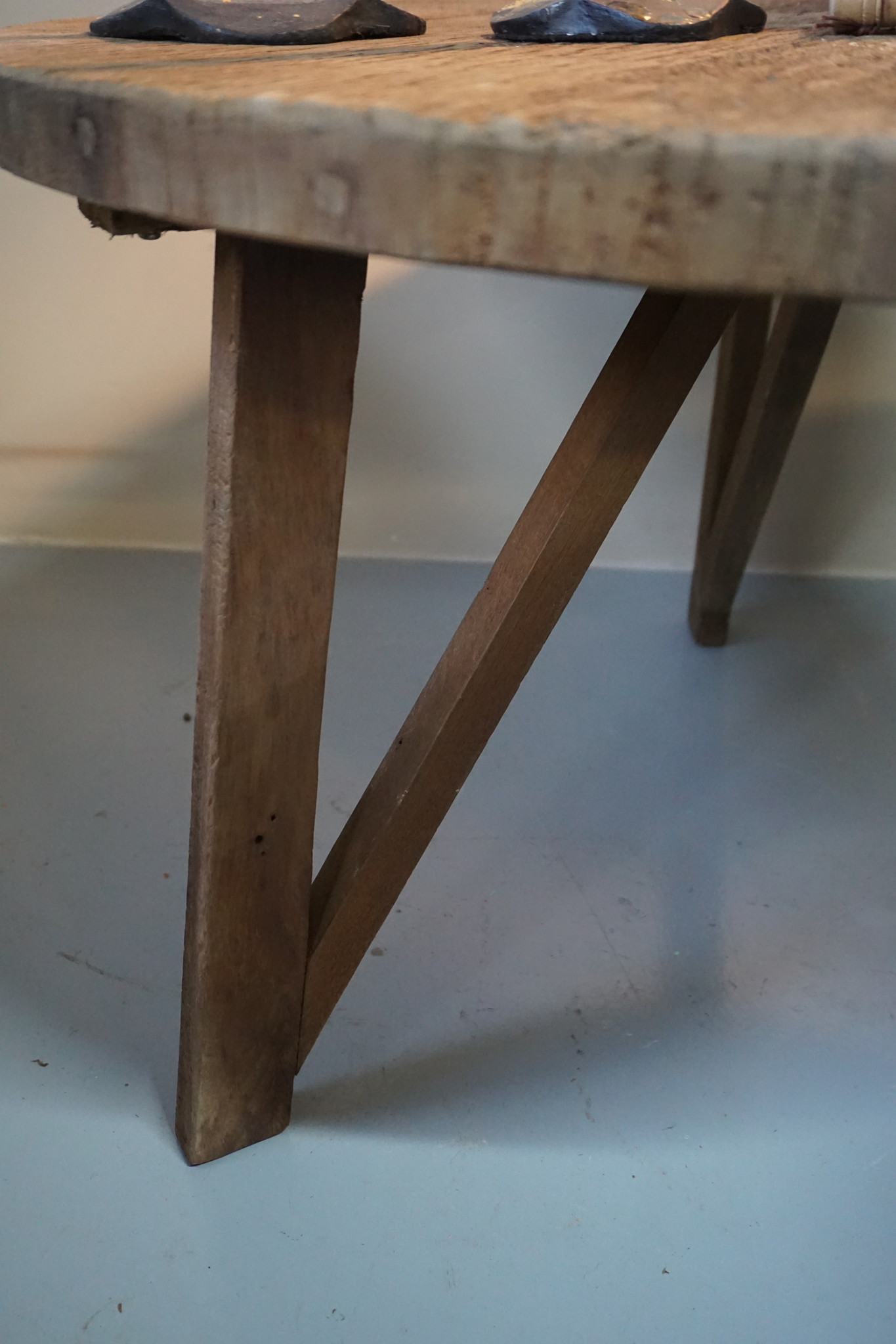 Rene Houtman Bijzettafel Set Van 2 - Dirty Grey B80xB60 cm