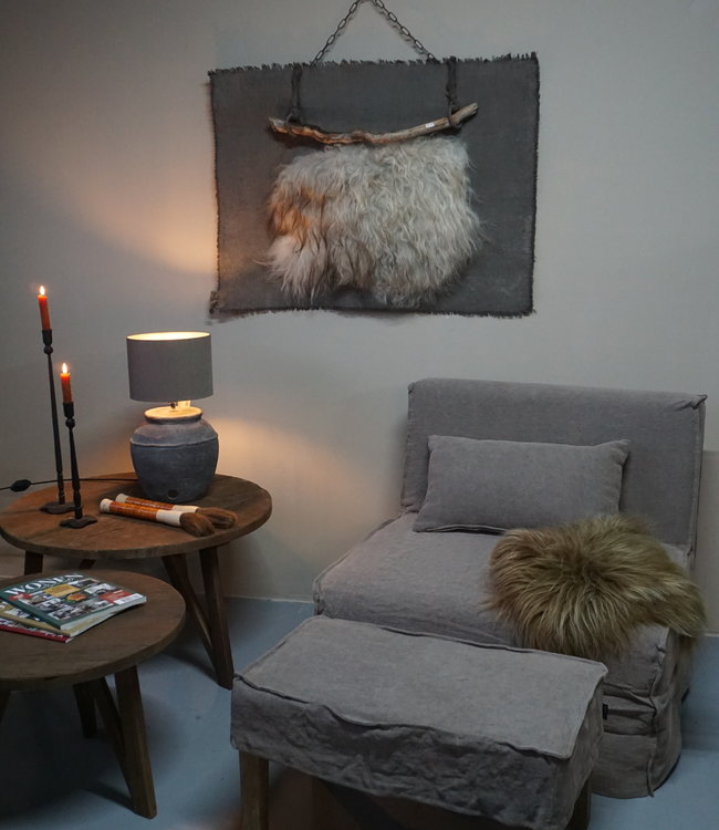 Aura Peeperkorn Aura Peeperkorn | Hocker Large - Taupe