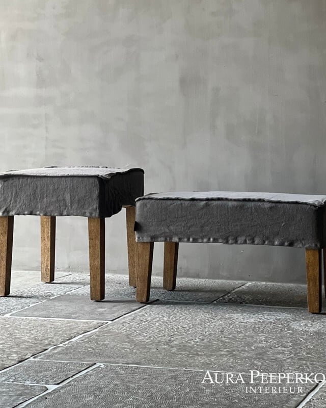 Aura Peeperkorn Pouf Big | H40 x B70 x D40 cm
